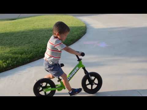 Toddler Riding Balance Bike