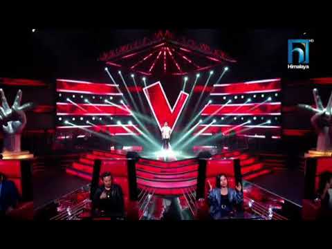 Komal tyo timro badan ma || Karan Dong || The Voice of Nepal