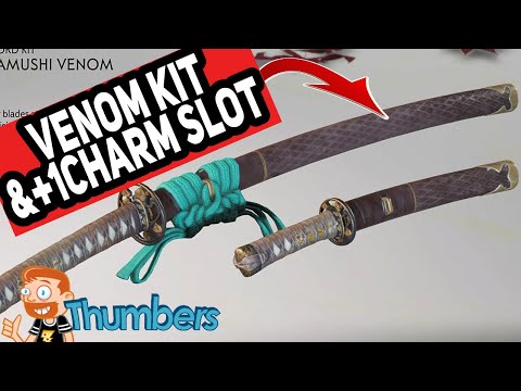 MAMUSHI VENOM Sword Kit & +1 Charm Slot in one Location! - Ghost of Tsushima