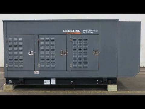 Generac SG0100 100 kW natural gas / propane generator, 8.9L engine, 94 Hrs, Year 2017 - CSDG # 3986