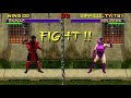 Mortal Kombat II Unlimited Mugen Gameplay