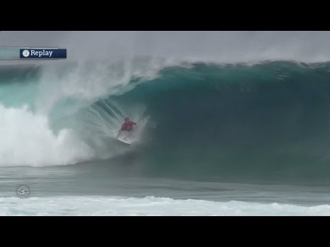 Josh Kerr's Disappearing Act in Round One - 2015 Billabong Pro Tahiti