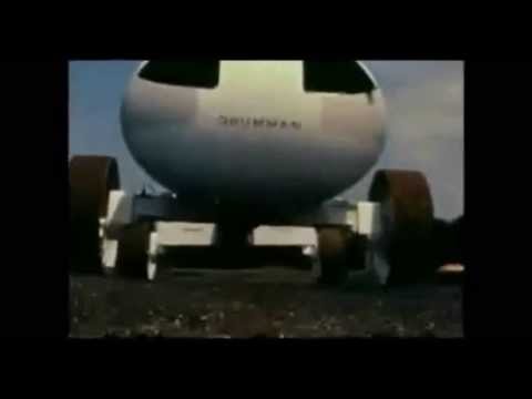 Lunar cars and rovers of the 60s in action.