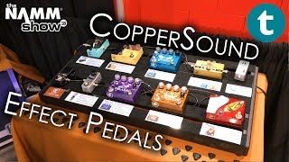 Video thumbnail for NAMM 2018 | CopperSound Pedals | Demo by Thomann's Guitars & Basses