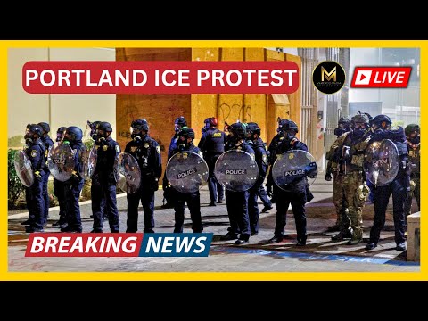 LIVE: Portland ICE Protest - Trump Sends California National Guard - Portland, Oregon