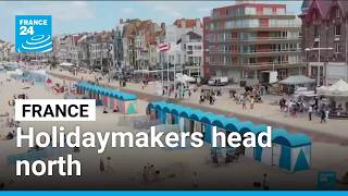 French tourists shift north to escape record heatwaves sweeping the country