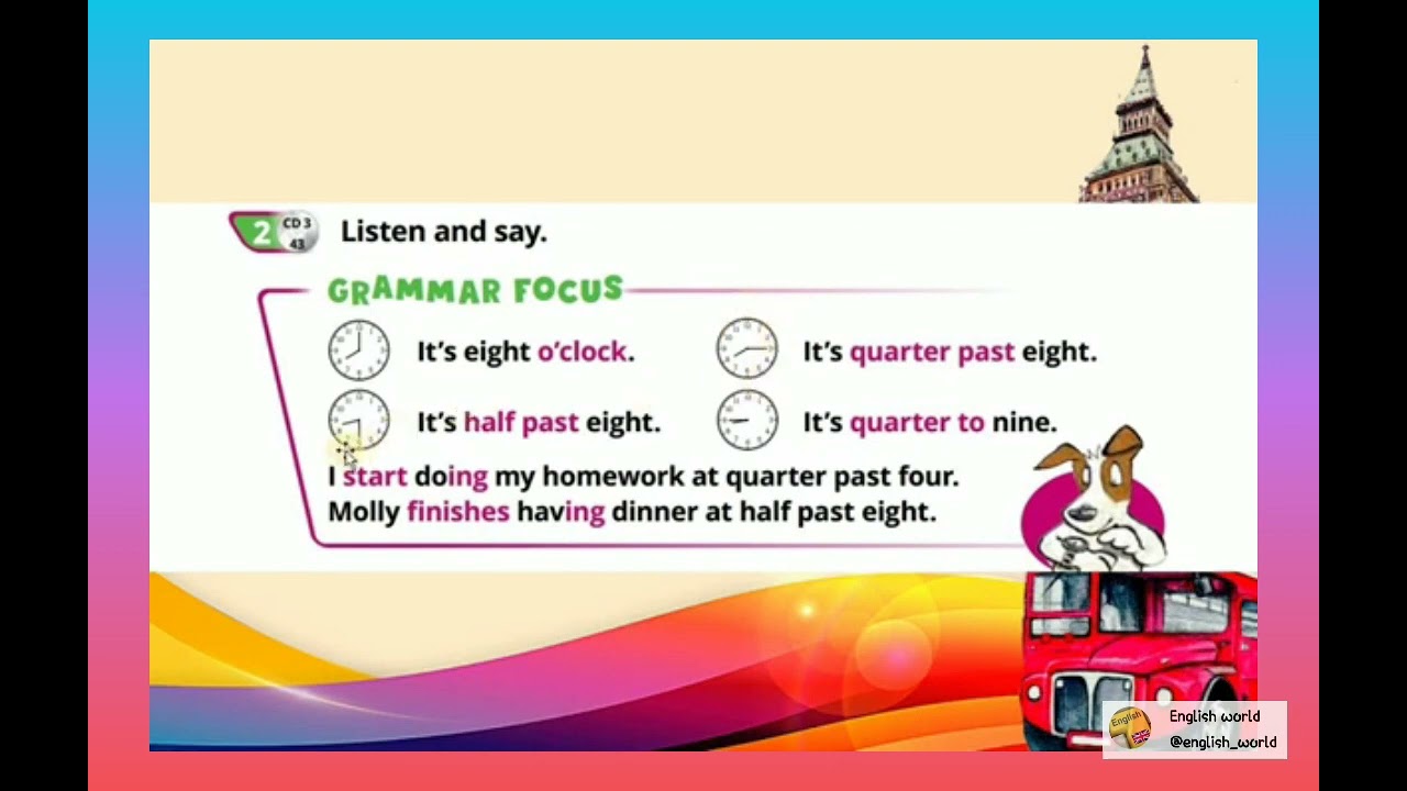 Audio. Unit 9, Lesson 2. p. 79. Pupil's book. Quick minds 3.