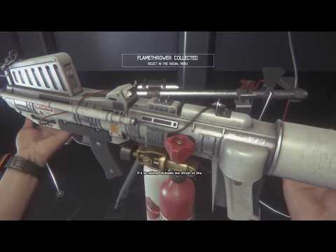 ALIEN ISOLATION Part 11 Finally Flamethrower Collected and Seal off The Stairwell