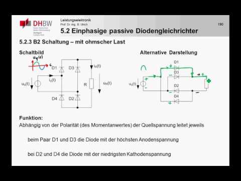LE5_3e AC/DC Wandler - B2 Schaltung R-, und RC-Last