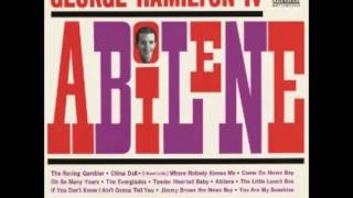 George Hamilton IV - (I Want To Go) Where Nobody Knows Me