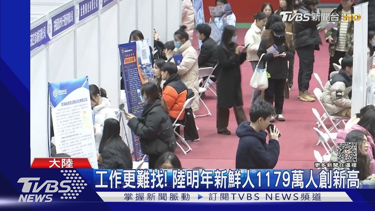 工作更難找!陸明年新鮮人1179萬人 官方鼓勵入伍當兵