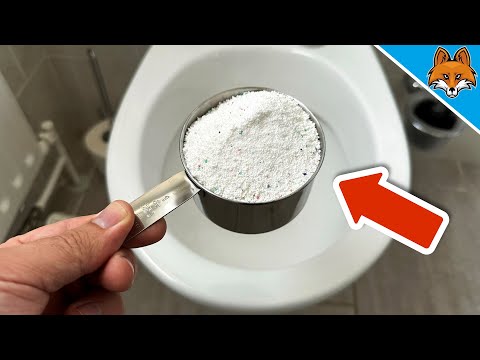 Kippe WASCHPULVER in die TOILETTE und du wirst mir EWIG DANKBAR SEIN💥(Genialer TRICK)🤯