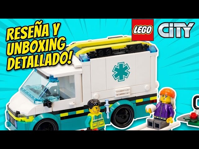 Vídeo relacionado con Mavo brix Set de Ambulancia para Adultos y Adolescentes 14+, 618 Piezas Modelo Avanzado de Vehículo Europeo de Emergencias, Camión de Rescate para Exhibición, Compatible con Lego