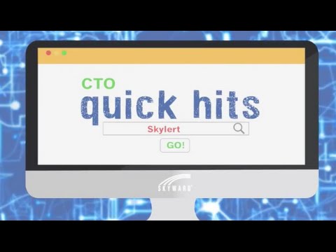 Quick Hits For Ctos Skylert