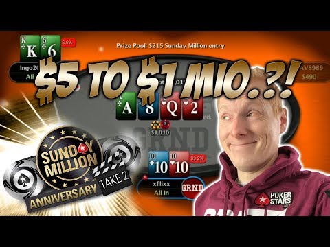 KOMME ICH FÜR $5 INS SUNDAY MILLION??? | GRND Highlights 04.04.2018