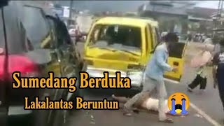 Download lagu Lakalantas Beruntun || Truk Blong Rem || Sumedang, Tanjungsari Berduka mp3