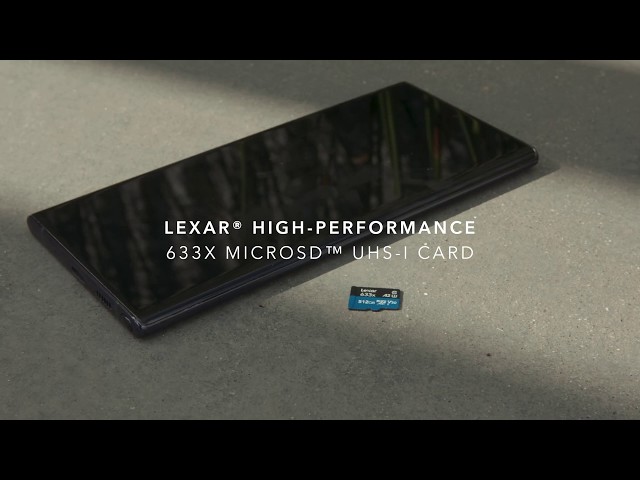Lexar High Performance 633x MicroSDHC 32GB Clase 10 + Adaptador SD video