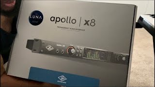 Video thumbnail for Universal Audio: Apollo x8 UNBOXING by r2gII Productions