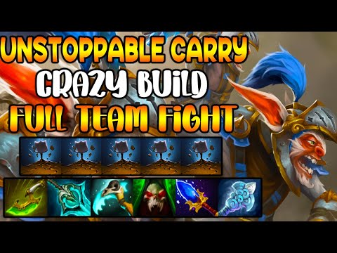 UNSTOPPABLE CARRY - CRAZY BUILD - INTENSE TEAM FIGHT - DOTA 2 GAMEPLAY