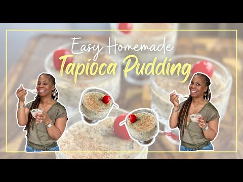 The Best Homemade Tapioca Pudding | Refined Sugar Free | 10 minute Recipe