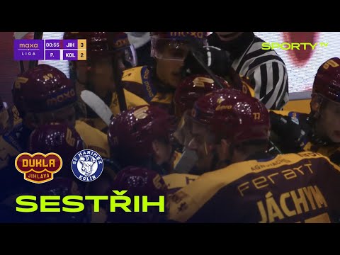 HC Dukla Jihlava 🆚 SC Marimex Kolín 3:2 pp | Maxa liga | 35. kolo | SESTŘIH