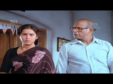 Wife Caught Srinath Taking Care of Lady Commissioner - Eradu rekhegalu kannada movie part-9