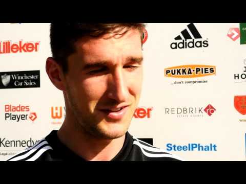 Chris Basham on Blades midfield