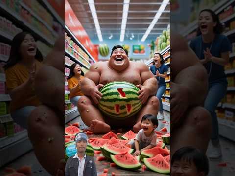 ❤️ Evolution of cat❤️Fat man with two girls laf in watermelon eat ❤️Milky cats 2.0✅#funny #catvideos