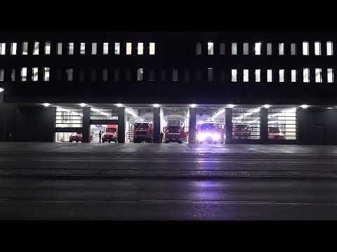 1. Einsatz im neuen Jahr: Löschzug der BF Regensburg rückt aus