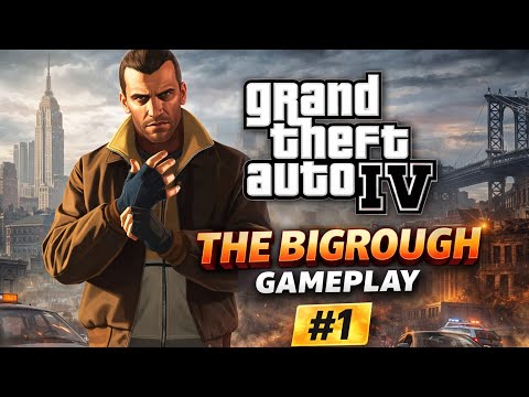 GTA 4 Walkthrough Gameplay Part 1 🚗🔥 | Full Story Beginning | No Commentary