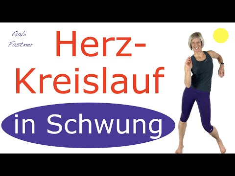 ❤️23 min. Herz-Kreislauf in Schwung bringen | mit mini Choregraphie, ohne Geräte, im Stehen