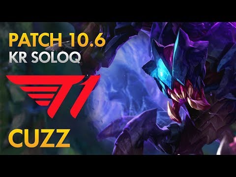 T1 Cuzz - Jungle: Rek'Sai vs Evelynn - KDA 17/2/8