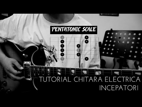 Cum improvizam la chitara. Gama Pentatonica //// TUTORIAL CHITARA ELECTRICA INCEPATORI