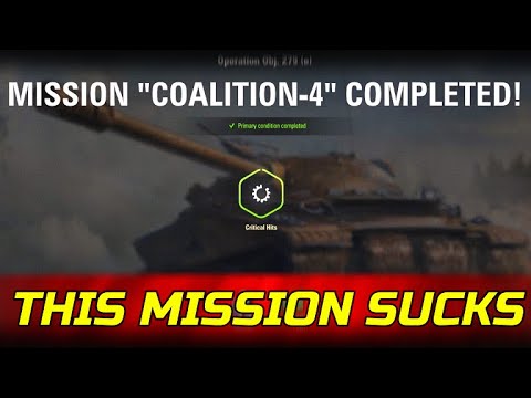 How I Beat Coalition-4 | World of Tanks Mission Guide and Battles