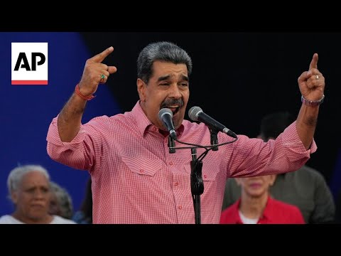 Venezuela&rsquo;s Maduro breaks into singing Lennon&rsquo;s &lsquo;Imagine&rsquo; as he talks about US tensions