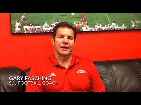 Interview w/SJU Football's Fasching, Haugen & Gagliardi - 2017 Hamline