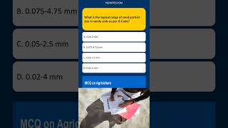 What is the typical range of sand particle size in sandy soils as per IS Code?