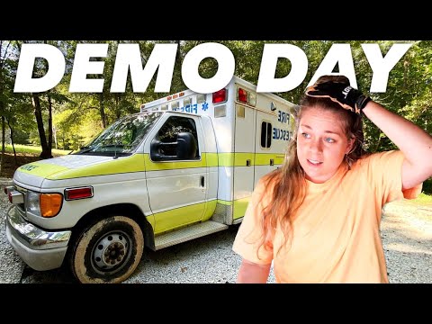 First Week of Ambulance Conversion - Harder Than We Thought!
