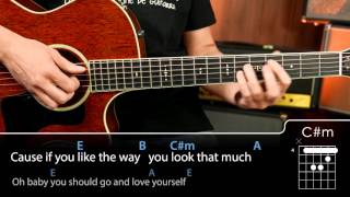 Download lagu How to play love yourself chords for guitar tutorial mp3 Download lagu How to play love yourself chords for guitar tutorial mp3