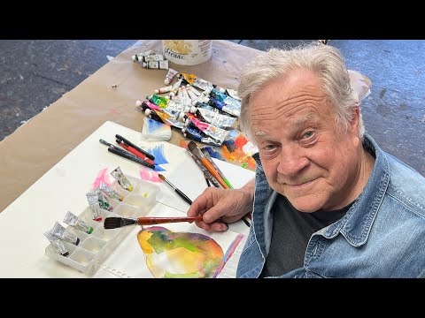 BobBlast 419 - "Watercolor Techniques for a Mostly Acrylic Painter"