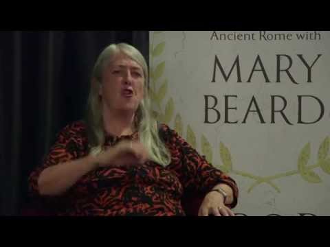 Mary Beard launches her new book SPQR
