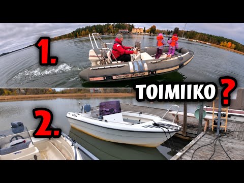 OSTIN KAKSI RIKKINÄISTÄ VENETTÄ - SAADAANKO EDES TOINEN KUNTOON?