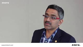 Kalyan Kumar B at the World Economic Forum  HCL Te