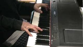 Video thumbnail for Blues Piano Improv. on Yamaha P-250 by Robert Sands by keyboy111