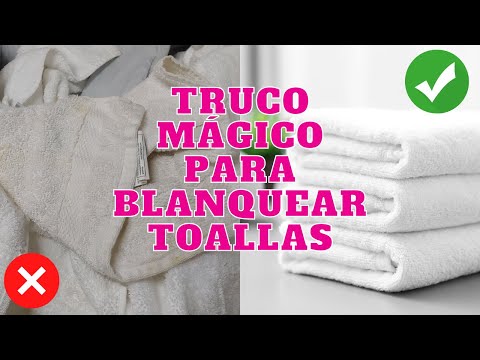 Un Excelente Truco Casero Para Blanquear Tus Toallas