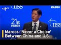 Philippines' Marcos: 'Never a Choice' Between China and U.S. | TaiwanPlus News