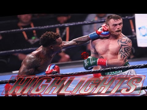 Jermall Charlo vs Dennis Hogan - Highlights | Charlo STOPS Hogan