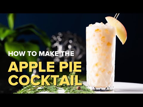 Looking for a dessert cocktail? How to make the Apple Pie Cocktail!