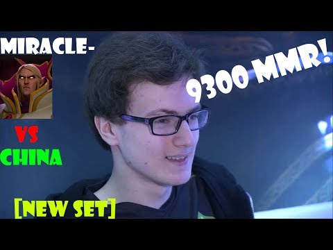 Miracle - [9300MMR] vs China! Invoker with new set