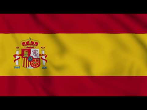 Spain Flag Animation Full Screen | Spain Flag Animation - 4K Green Screen Flag Animation #SpainFlag
